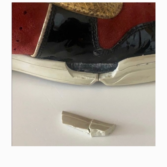 COPY - RARE GUCCI 2008 LIMITED EDITION,Black,red suede,gold,green,blue leather … - Picture 7 of 7